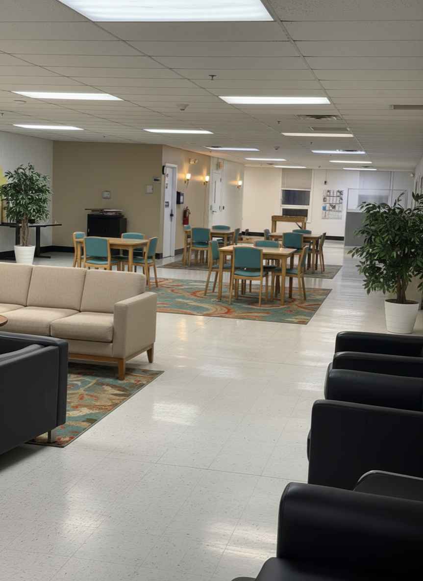 Room First Step Community Recovery Center, Inc. Facility