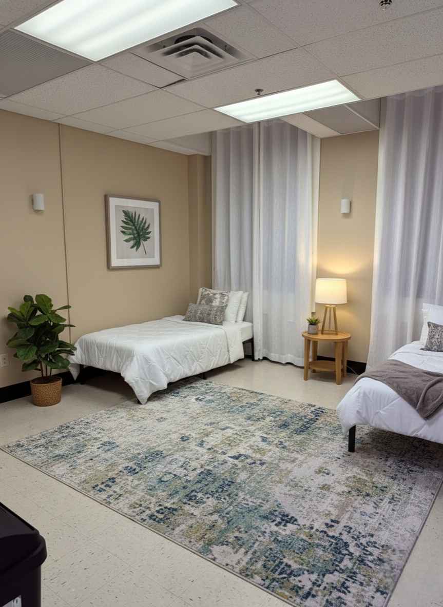 Room First Step Community Recovery Center, Inc. Facility